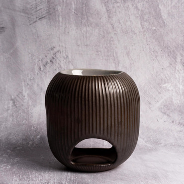 Αρωματιστής Scentchips Οβάλ Bronze Μεγάλος με Επίστρωση Πορσελάνης 850150